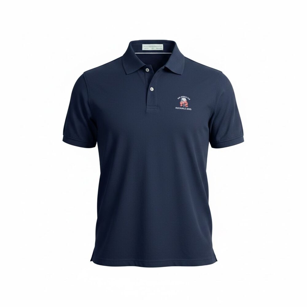 Holderness & Bourne Polo Shirt Mens XL Navy Golf Ryder Cup Rockville Links